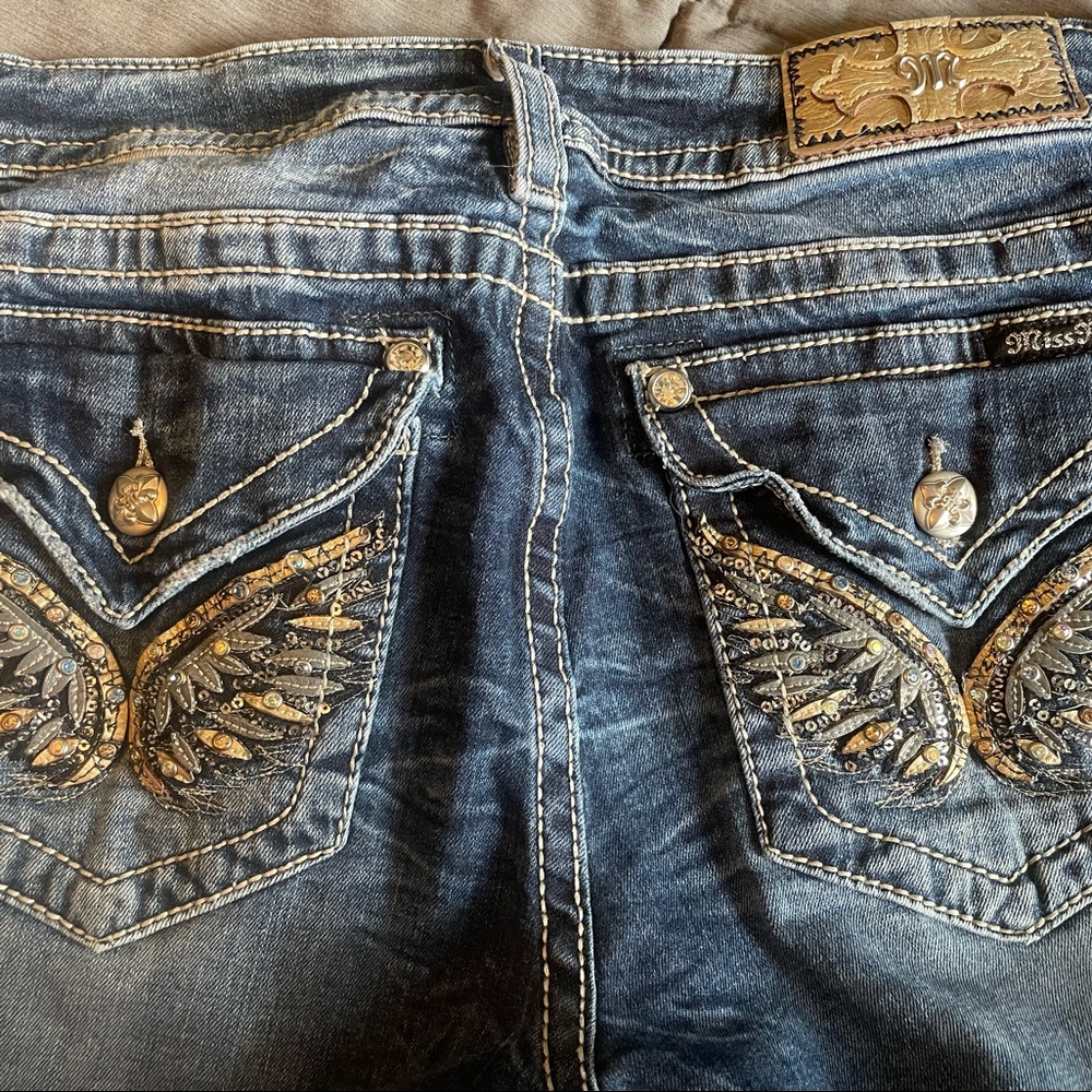 Like new miss me jeans bootcut size 32